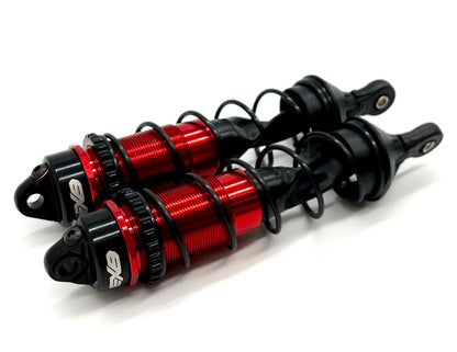 Arrma Kraton 6s EXB - Front Shocks (Assembled Dampers & Springs 117mm red ARA8708V6