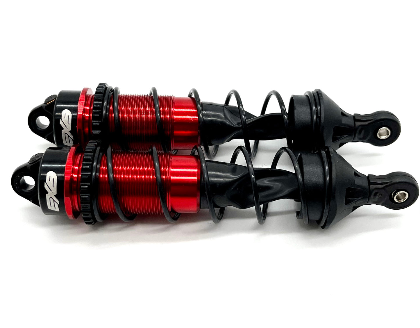 Arrma Kraton 6s EXB - Front Shocks (Assembled Dampers & Springs 117mm red ARA8708V6