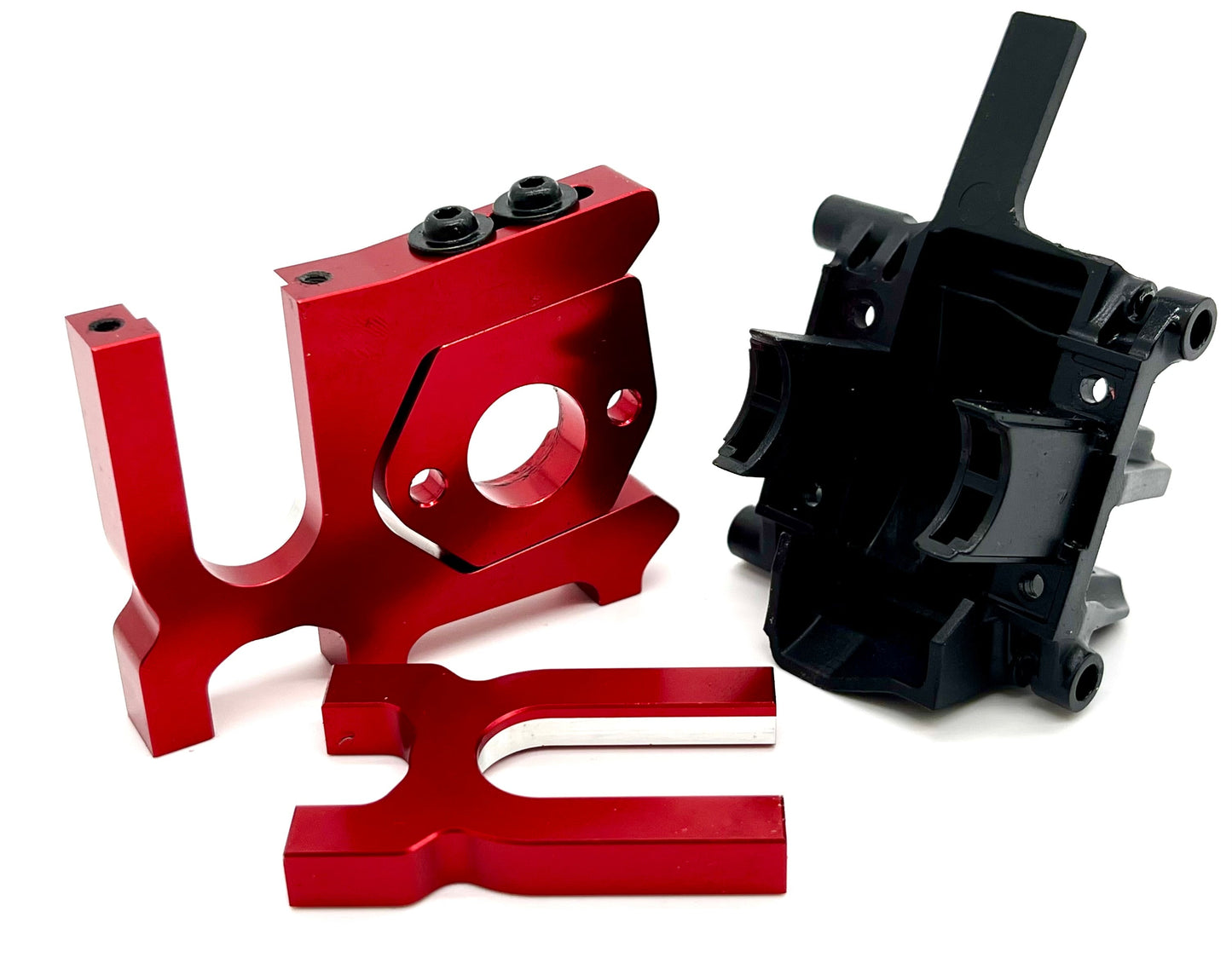 Arrma TALION 6s EXB - RED motor MOUNT sliding Outcast Talion ARA7707V6