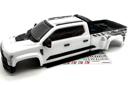 Arrma BIG ROCK 6s - BODY, White, painted w/accessories ARA7612