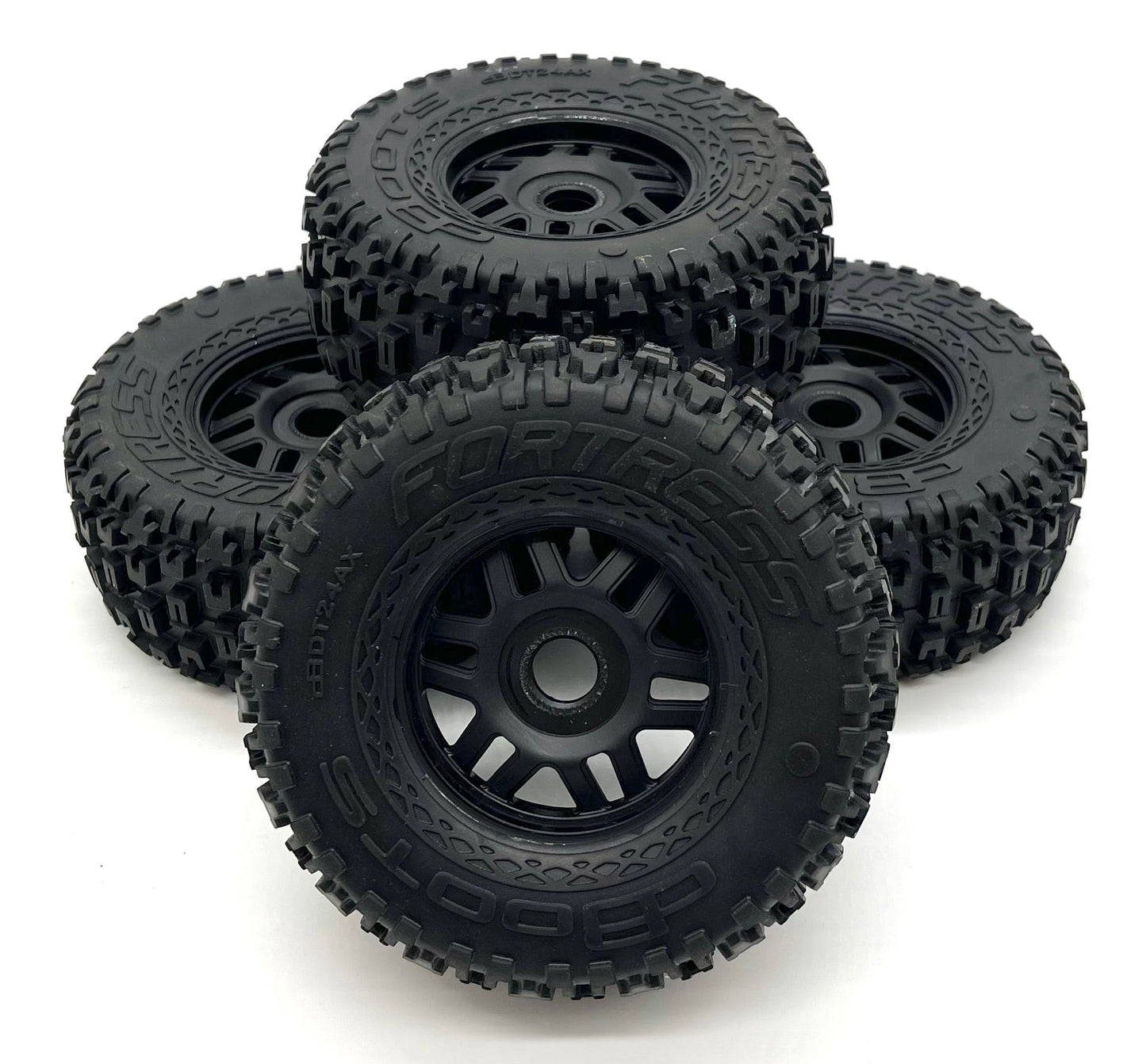Arrma Mojave 4s 4x4 - TIRES & Wheels (tyres DBoots Fortress LP ARA4404