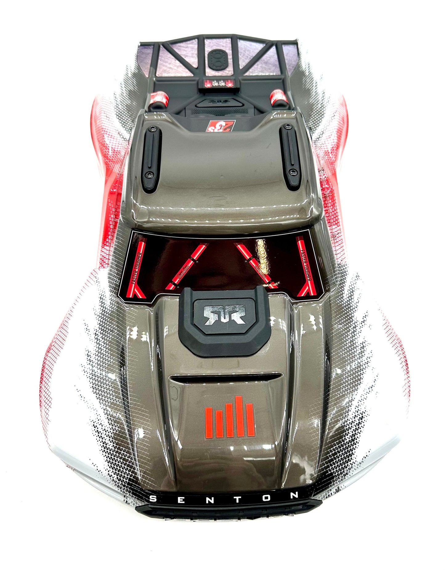 Arrma SENTON 4x4 223s - Body Shell (Red painted clipless ARA4303V4