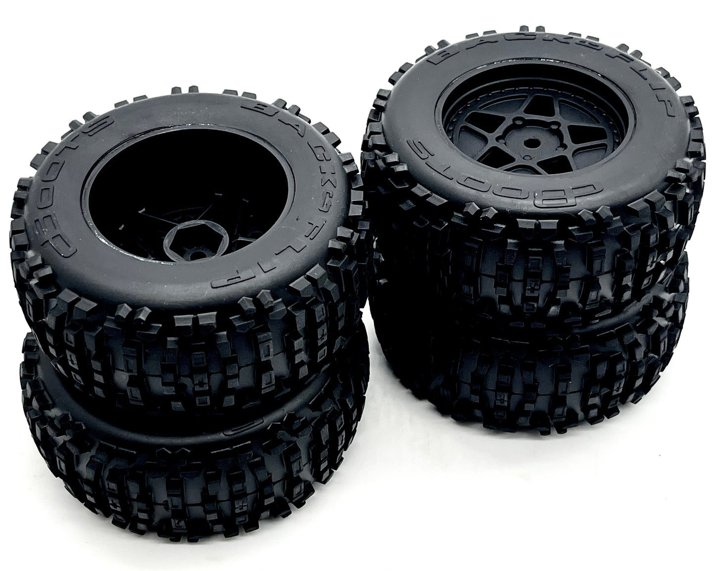 Arrma MINI KRATON 3S - Wheels & Tires (set of 4) dBoots Backflip ARA2508S
