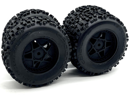 Arrma MINI KRATON 3S - Wheels & Tires (set of 4) dBoots Backflip ARA2508S