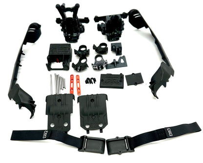 Arrma Vorteks 4x4 223s - Body Mounts, Straps Towers hinge pins Bulkhead ARA4305V4