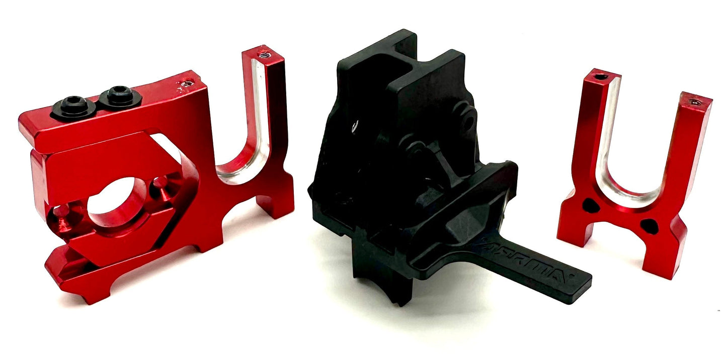 Arrma Kraton 6s EXB - MOTOR MOUNT sliding, w/alum bearing holder ARA8708V6