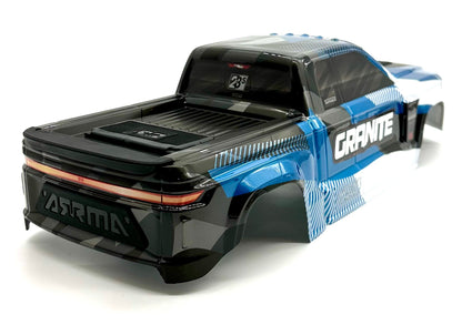 Arrma GRANITE 4x4 223s - Body Shell (Blue painted clipless ARA4302V4