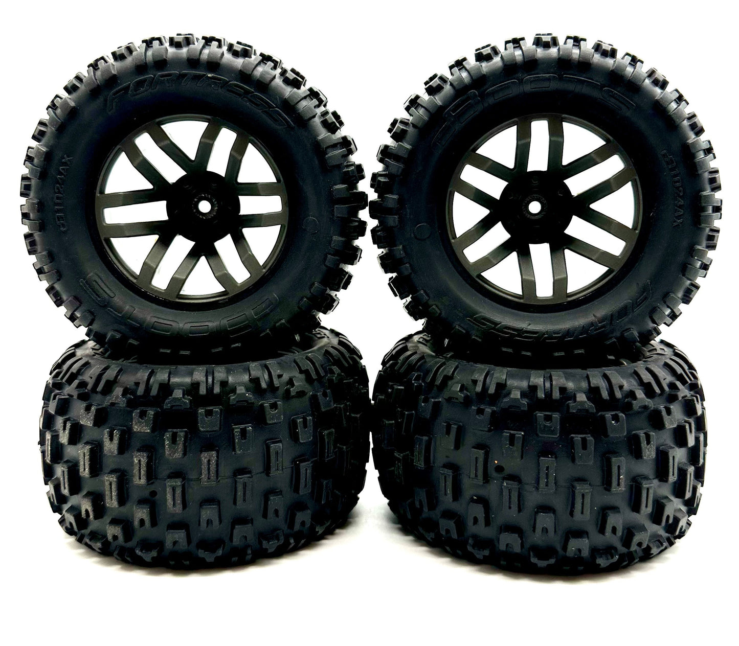 Arrma GRANITE 4x4 223s - TIRES & Wheels (DBOOTS 'FORTRESS MT' Tires ARA4302V4
