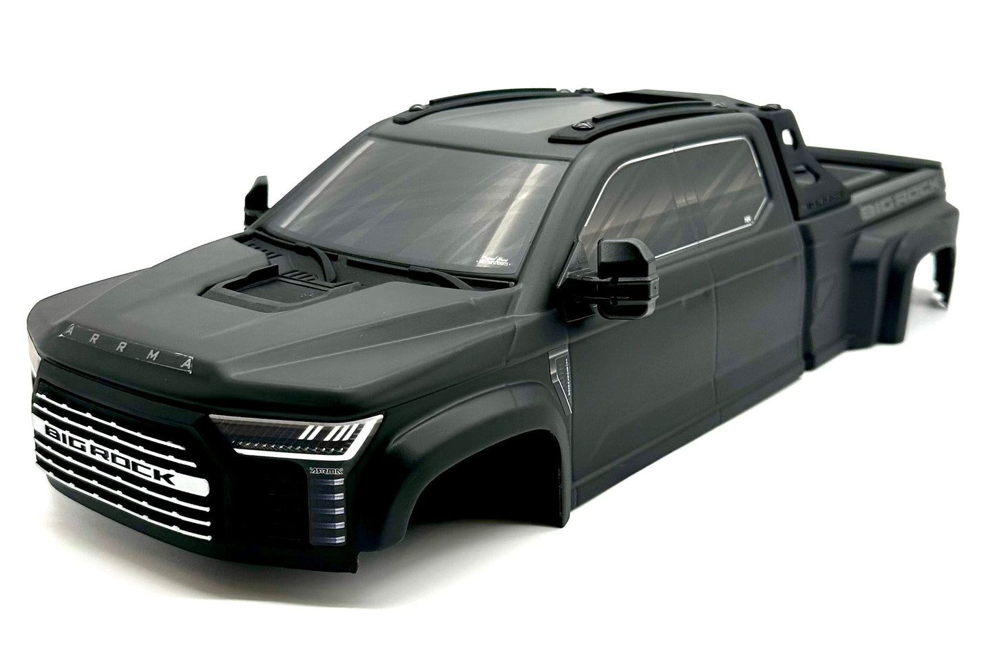 Arrma Big Rock 4x4 223s - Body Shell (Matte Black painted clipless ARA4312V4