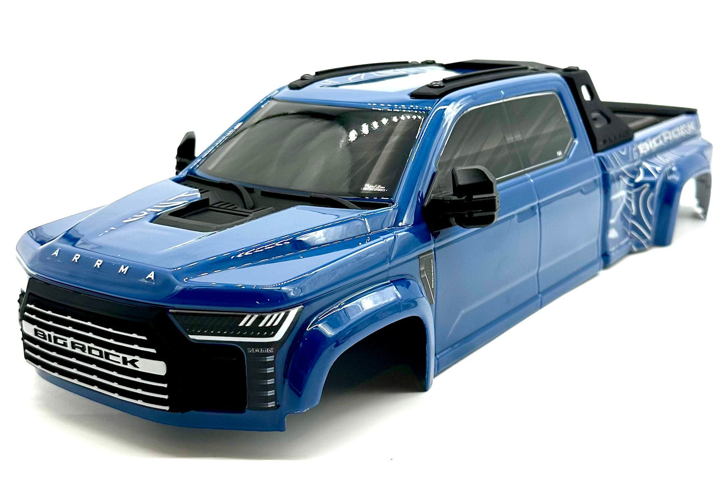 Arrma Big Rock 4x4 223s - Body Shell (Blue painted clipless ARA4312V4