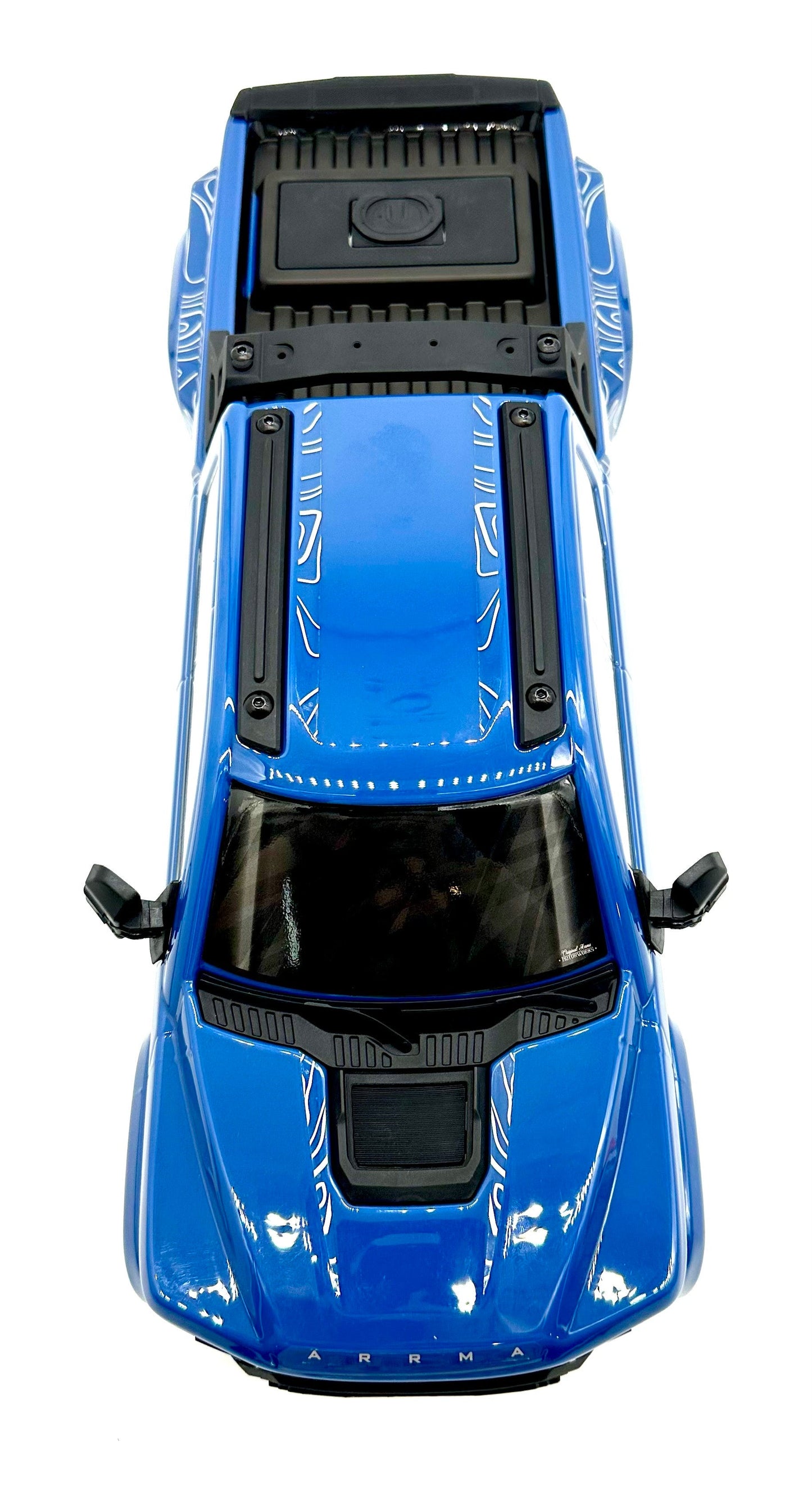 Arrma Big Rock 4x4 223s - Body Shell (Blue painted clipless ARA4312V4