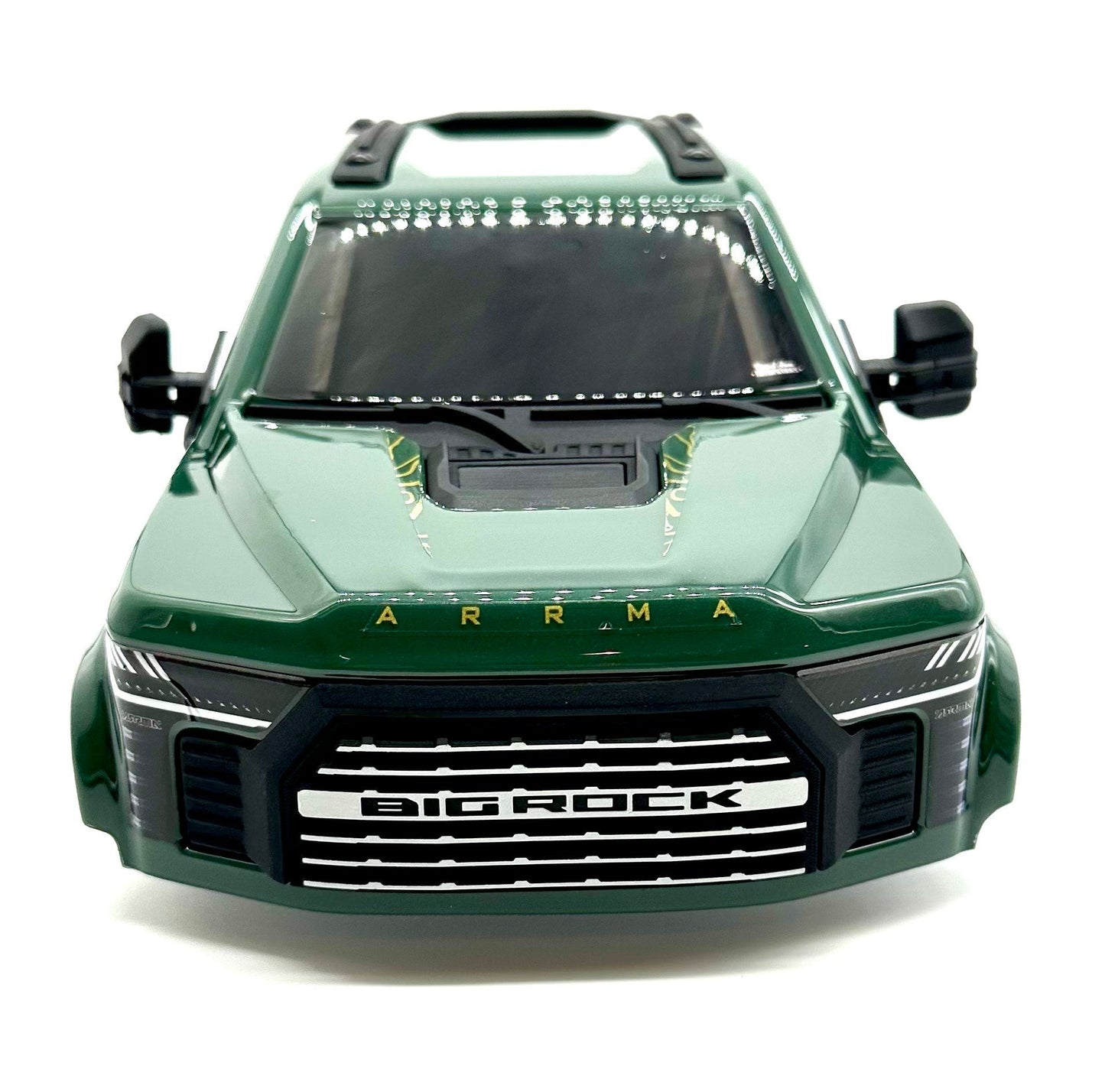 Arrma Big Rock 4x4 223s - Body Shell (Green painted clipless ARA4312V4