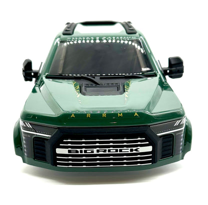Arrma Big Rock 4x4 223s - Body Shell (Green painted clipless ARA4312V4