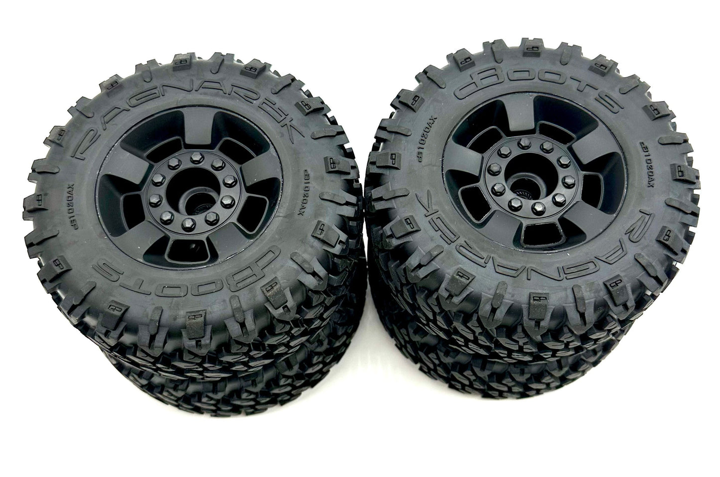 Arrma Big Rock 4x4 223s - TIRES & Wheels (DBOOTS  'Ragnarok MT' Tires ARA4312V4