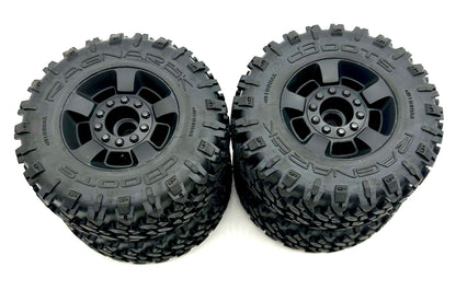 Arrma Big Rock 4x4 223s - TIRES & Wheels (DBOOTS  'Ragnarok MT' Tires ARA4312V4