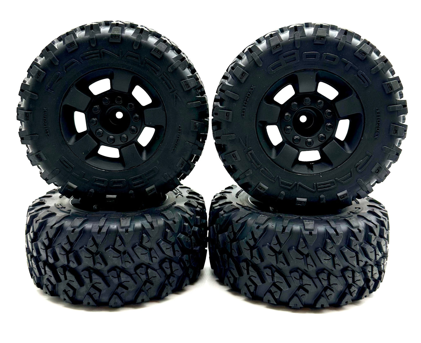 Arrma Big Rock 4x4 223s - TIRES & Wheels (DBOOTS  'Ragnarok MT' Tires ARA4312V4