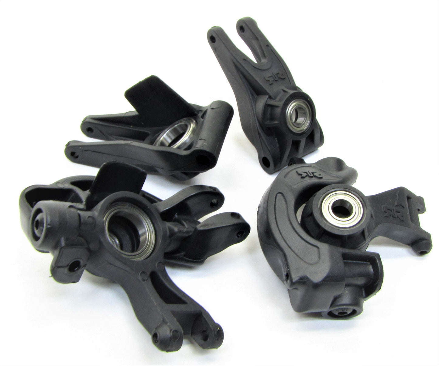 Arrma BIG ROCK 4x4 3s BLX - HUBS, bearings front/Rear Uprights granite ARA4312v3