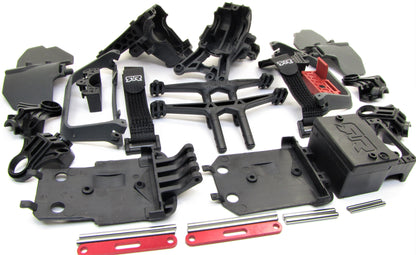 Arrma SENTON 4x4 3s BLX - Side Guards, Towers Mounts Bulkhead ARA4303V3