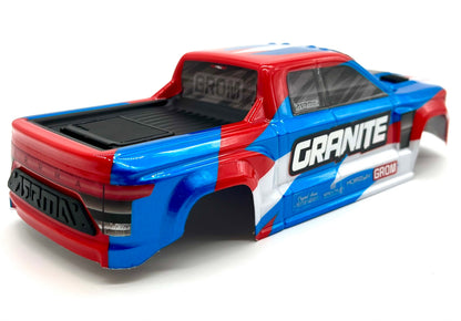 Arrma GRANITE GROM mega 4x4 - Body Shell (BLUE Red cover ARA2102