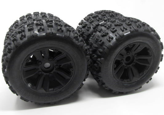 Arrma KRATON 6s V6 BLX - TIRES & Wheels (tyres rims DBoots Copperhead MT ARA8608V6