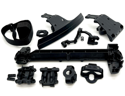 Arrma MOJAVE GROM BLX 223s - BUMPERS, top deck strap 4x4 ARA2304