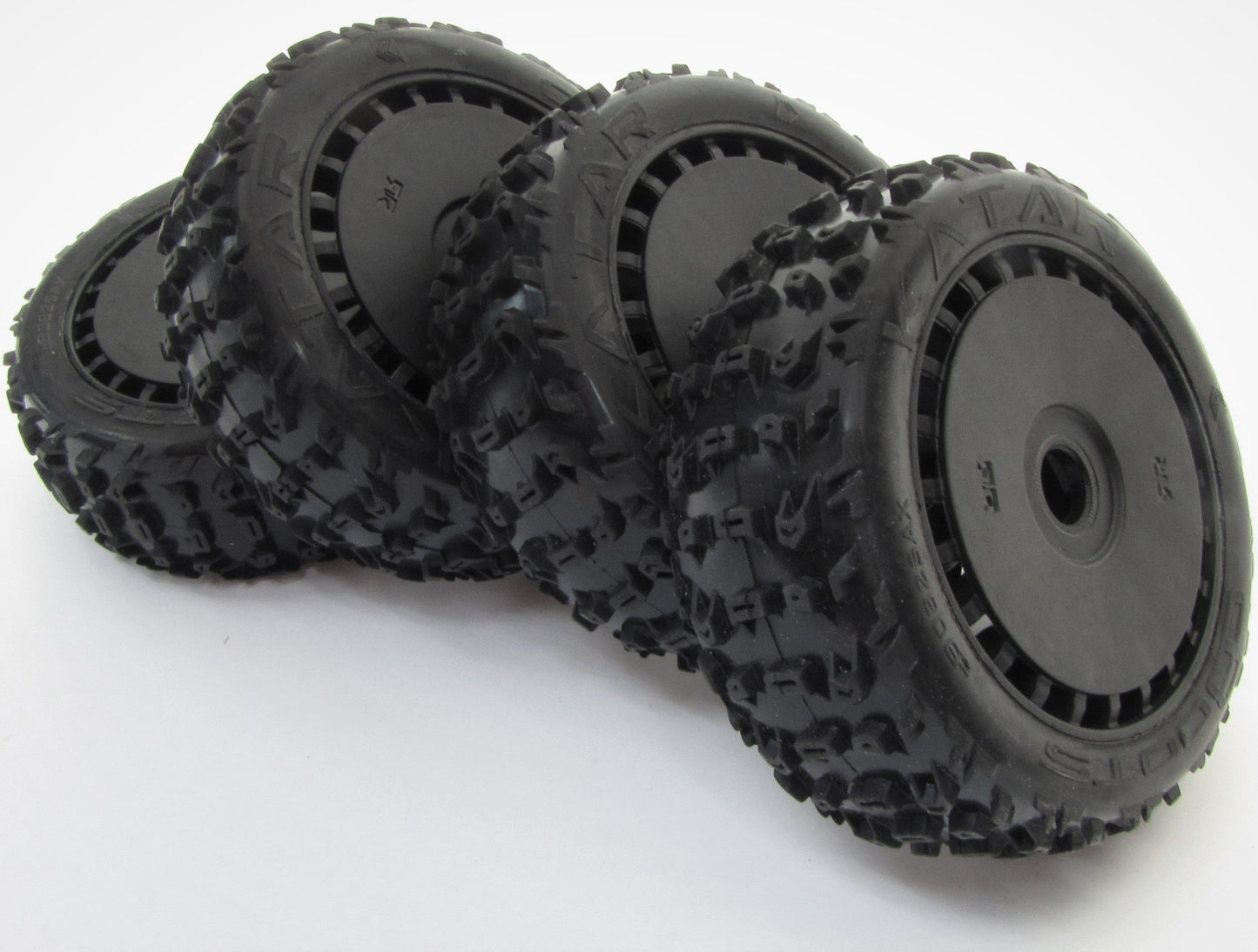 Arrma TYPHON 6s V5 BLX - TIRES & Wheels (tyres rims KATAR B 6s ARA8606V5