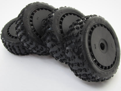Arrma TYPHON 6s V5 BLX - TIRES & Wheels (tyres rims KATAR B 6s ARA8606V5