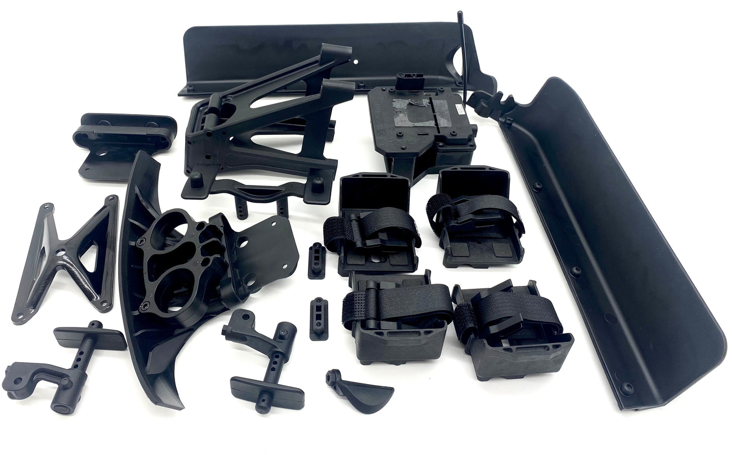 KRATON 8S EXB - Side Guards, Battery Tray V2 roll tower Body Post Arrma 1/5 ARA5808V2