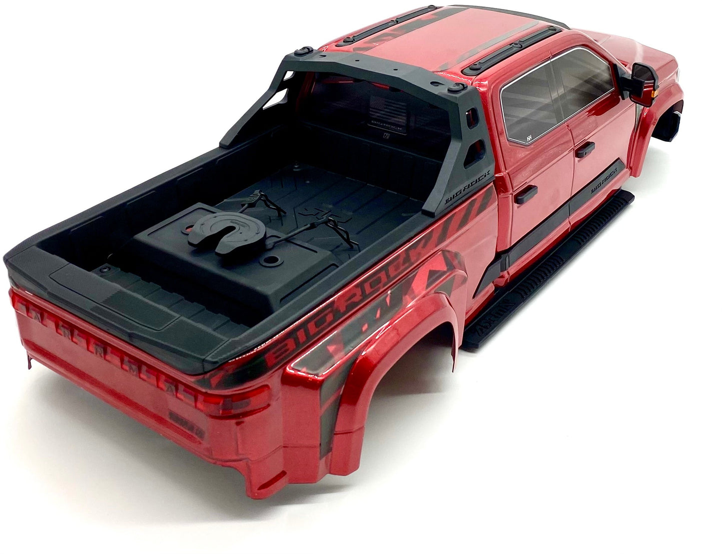 Arrma BIG ROCK 6s - BODY, Red, painted w/accessories ARA7612