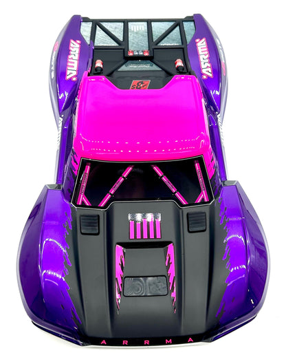 Arrma FURY 223s 2wd - Body Shell (PURPLE/Pink 1/10 FURY Painted Decaled Trimmed Body Set ARA3521T2