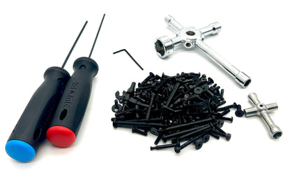 Arrma LIMITLESS 120 8s - SCREWS, Tools hardware standoff's balls ARA7816