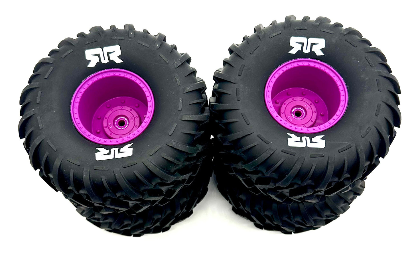 Arrma QUAKE 2wd - Tires (Purple) DBOOTS Cut Chevron MT (4) ARA3537