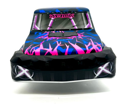 Arrma QUAKE 2wd - BODY (Purple) assembled painted cover shell ARA3537