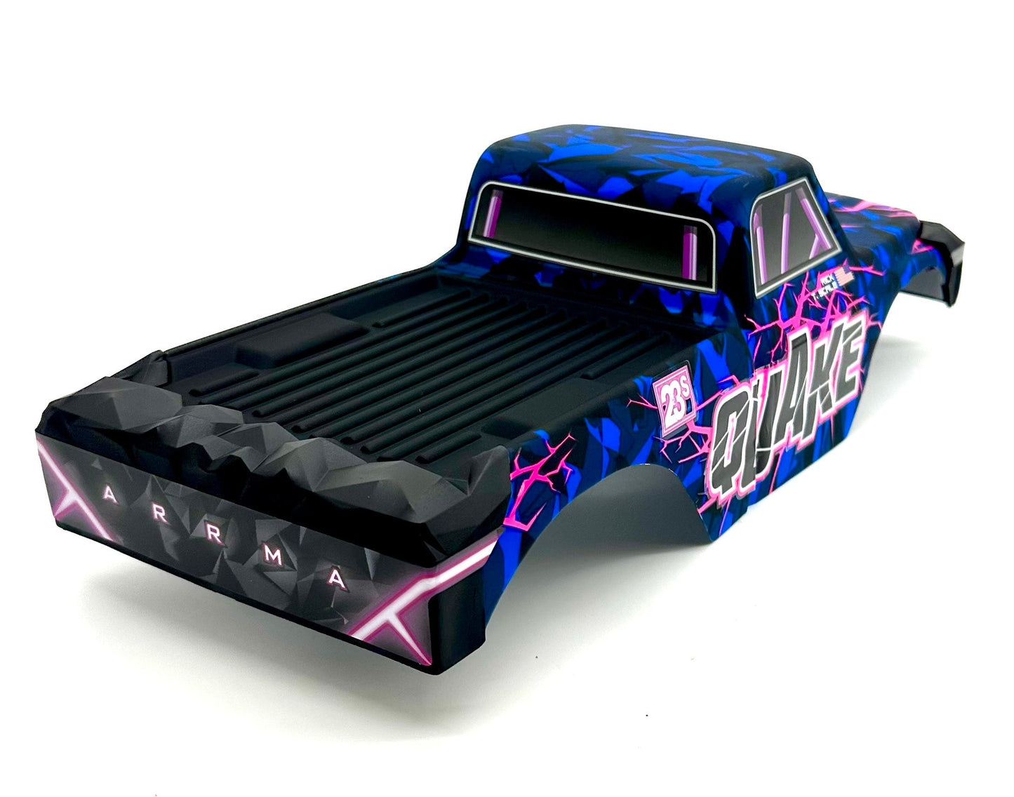 Arrma QUAKE 2wd - BODY (Purple) assembled painted cover shell ARA3537