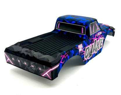 Arrma QUAKE 2wd - BODY (Purple) assembled painted cover shell ARA3537