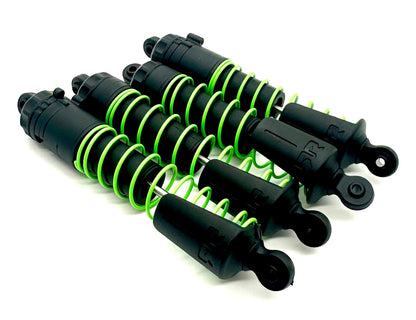 Arrma QUAKE 2wd - Shocks (Green) assembled front & rear set springs gorgon ARA3537