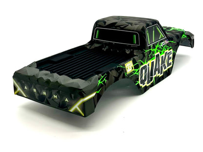 Arrma QUAKE 2wd - BODY (Green) assembled painted cover shell ARA3537