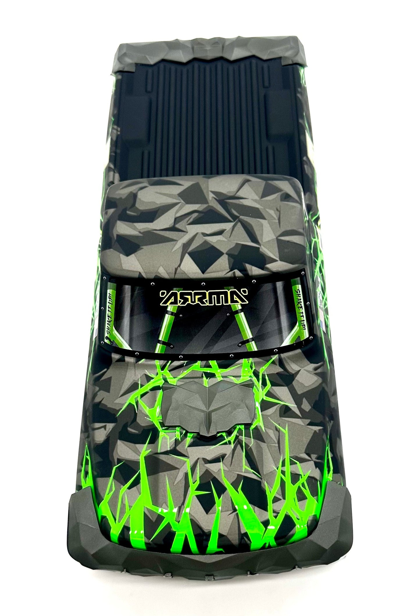 Arrma QUAKE 2wd - BODY (Green) assembled painted cover shell ARA3537
