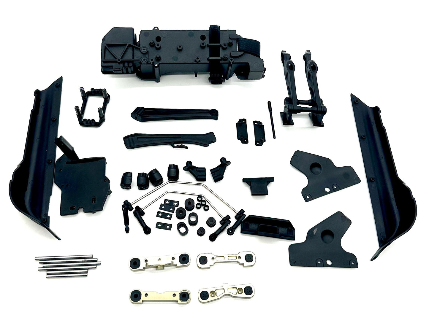 Arrma Typhon TLR - Side Guards, 6s Battery Tray, suspension, wing mounts ARA8406