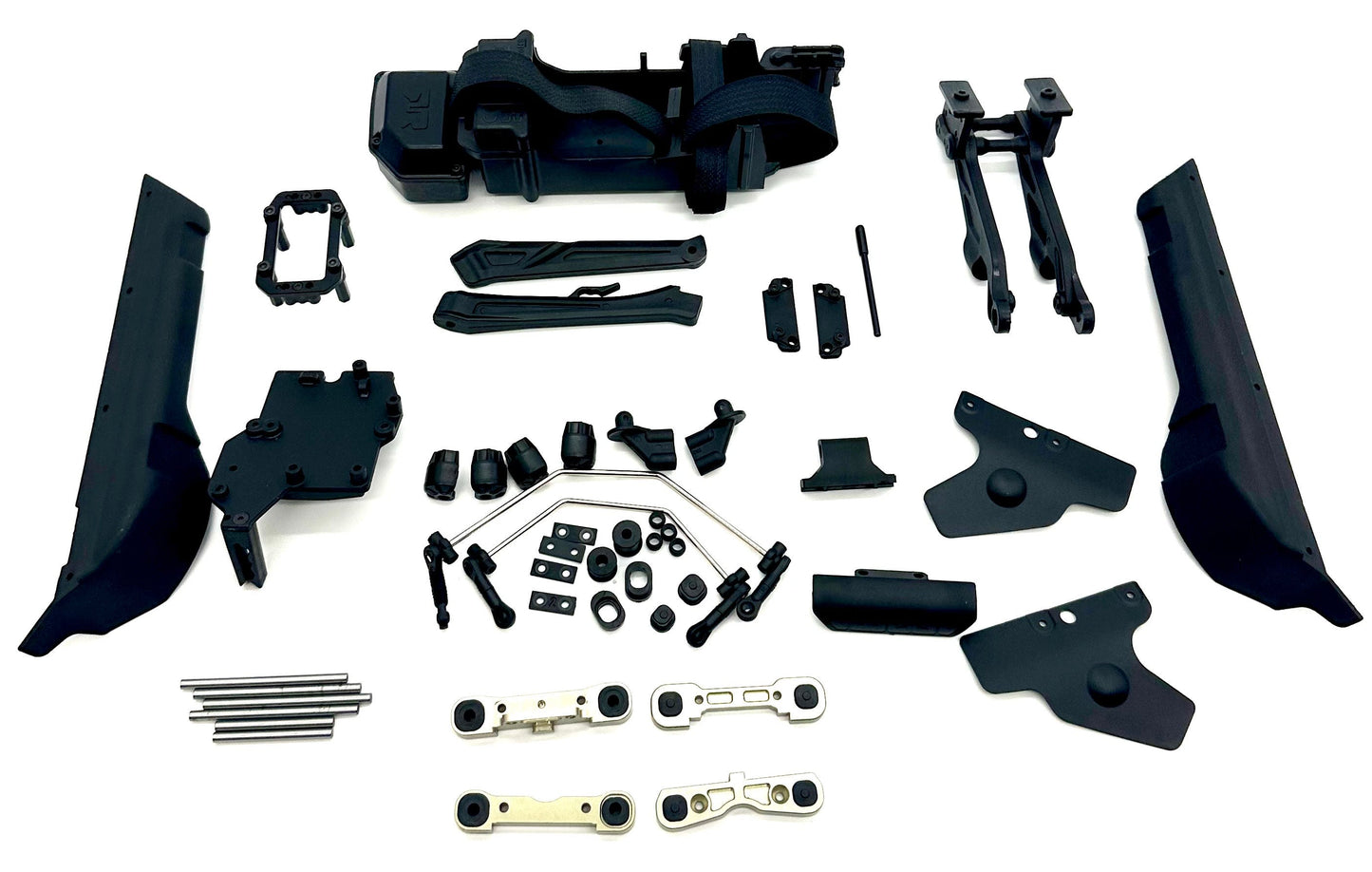 Arrma Typhon TLR - Side Guards, 6s Battery Tray, suspension, wing mounts ARA8406