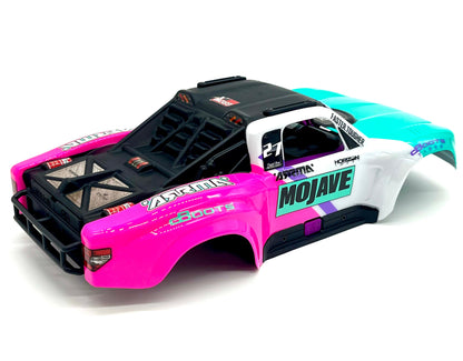 Arrma MOJAVE GROM BLX 223s - Body Shell (Pink Teal purple cover 4x4 ARA2304