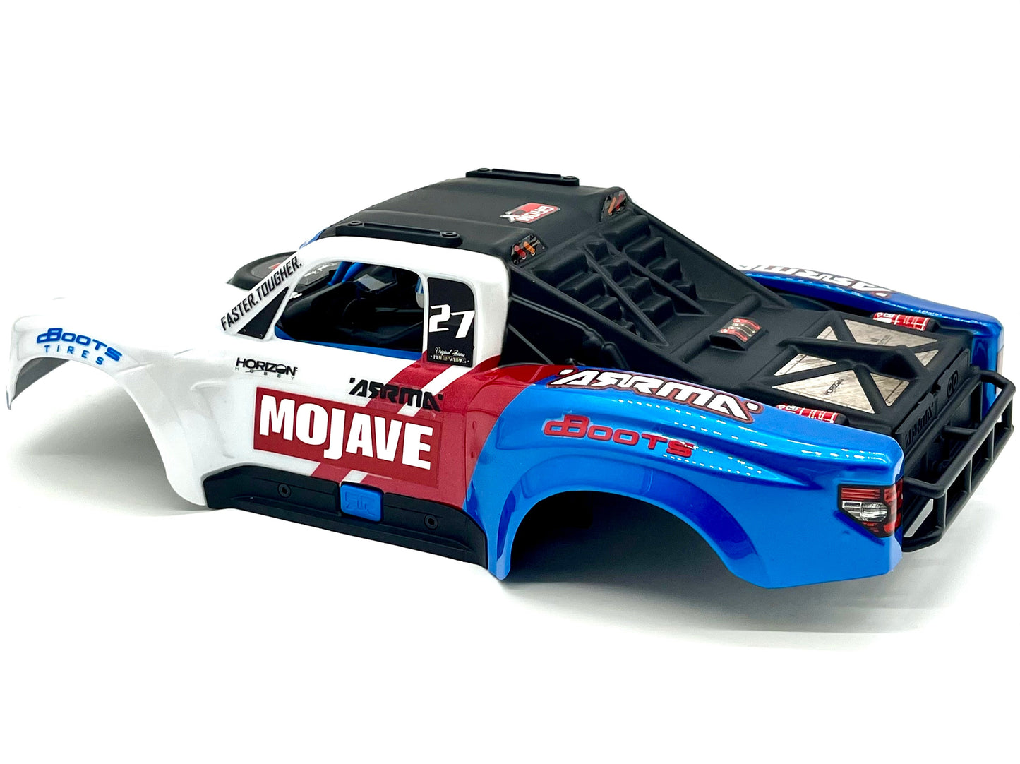 Arrma MOJAVE GROM BLX 223s - Body Shell (BLUE Red cover 4x4 ARA2304