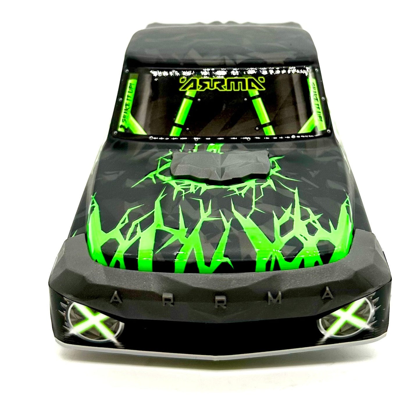 Arrma QUAKE GROM mega 4x4 - Body Shell (GREEN) cover ARA2137