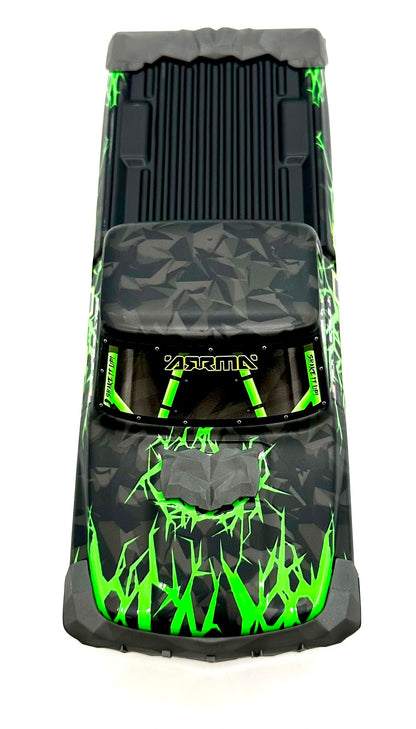 Arrma QUAKE GROM mega 4x4 - Body Shell (GREEN) cover ARA2137
