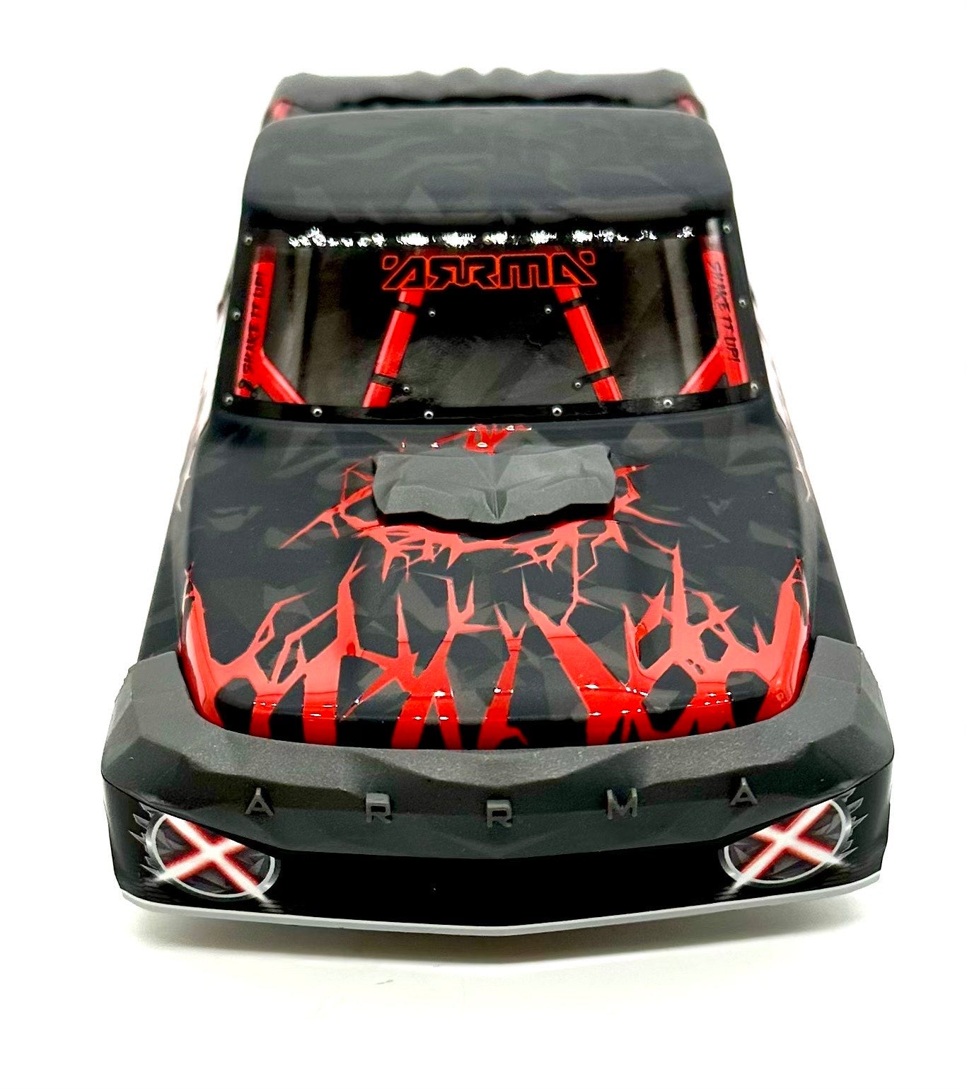 Arrma QUAKE GROM mega 4x4 - Body Shell (RED) cover ARA2137