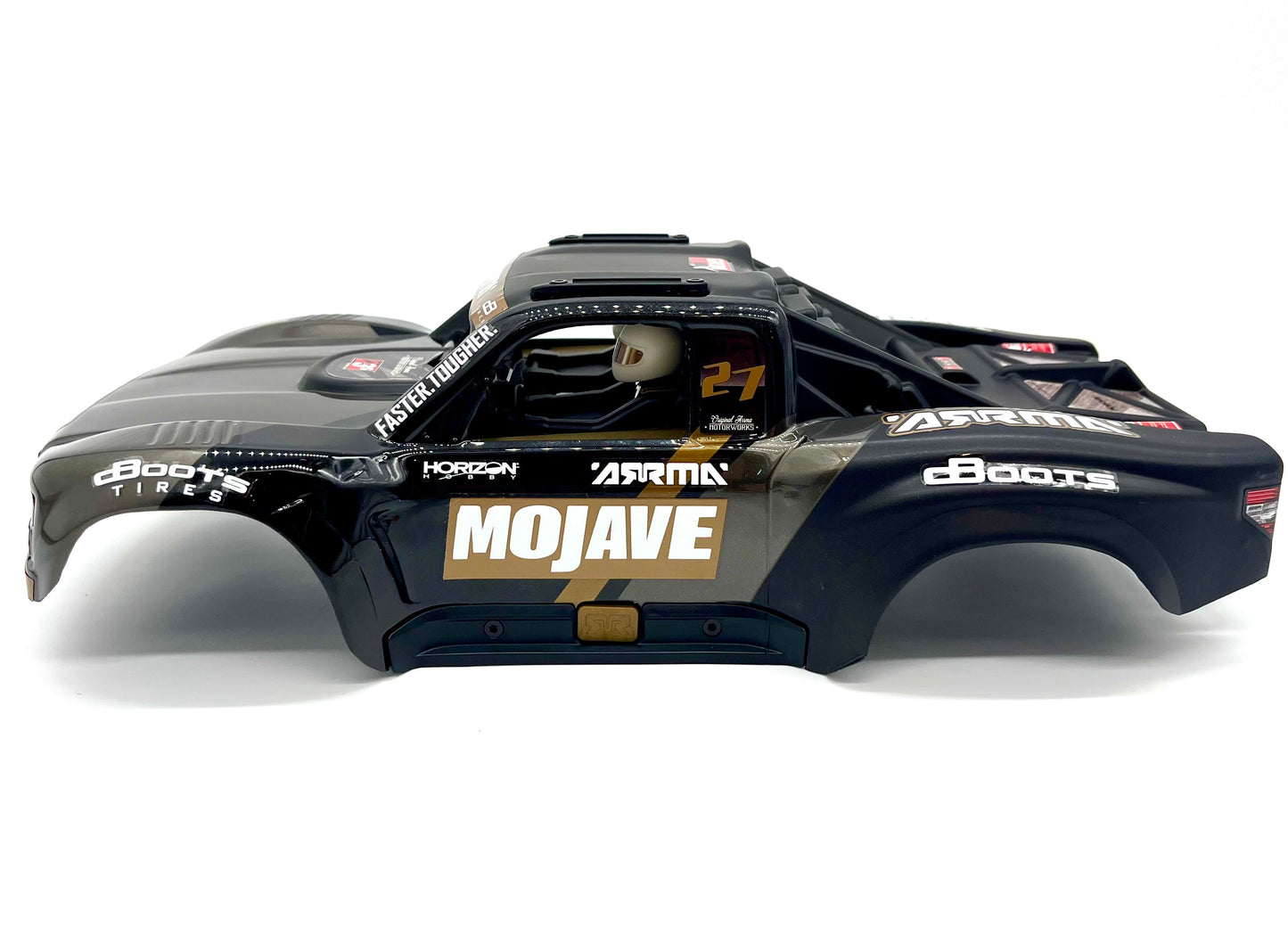 Arrma MOJAVE GROM BLX 223s - Body Shell (Black Gold cover 4x4 ARA2304