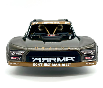 Arrma MOJAVE GROM BLX 223s - Body Shell (Black Gold cover 4x4 ARA2304