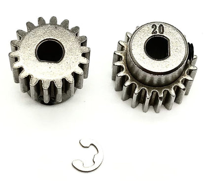 Arrma VORTEKS 4x4 3s BLX - Pinion Gears (18 & 20t) 0.8 Mod Safe-D5t  ARA4305V3