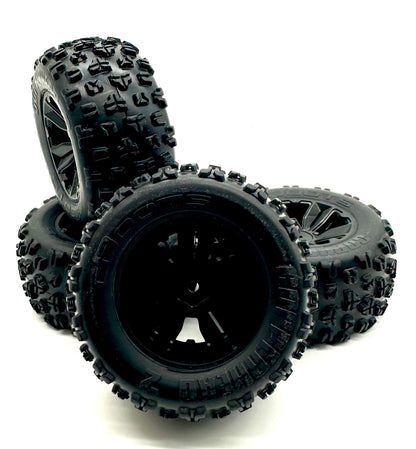 Arrma MINI KRATON 3S - Wheels & Tires (set of 4) dBoots Copperhead 2 ARA2508S