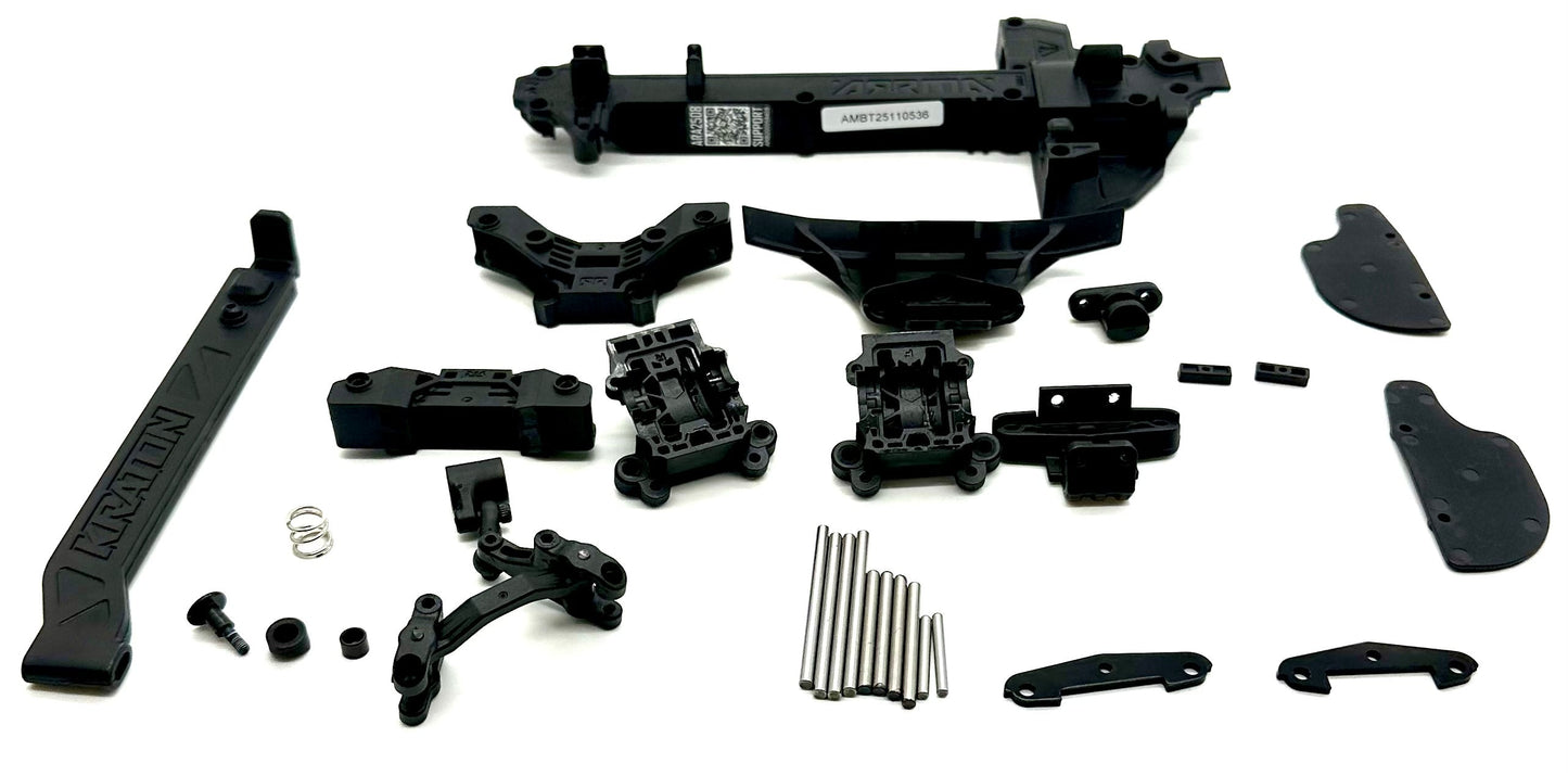 Arrma MINI KRATON 3S - Plastic Set, bumpers, top deck, pins, braces ARA2508S